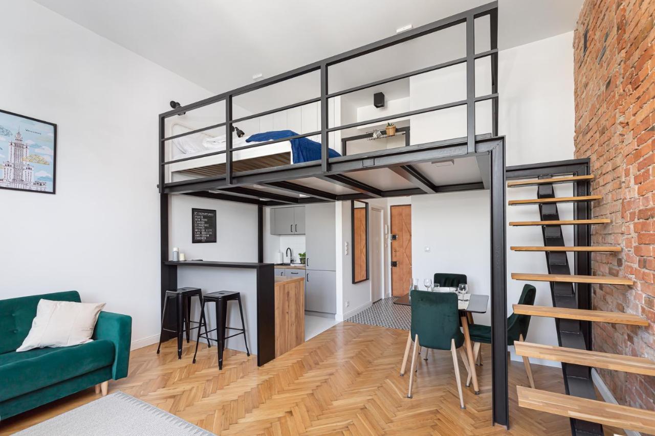 Stylowe Studio Z Antresola Warszawa Екстериор снимка